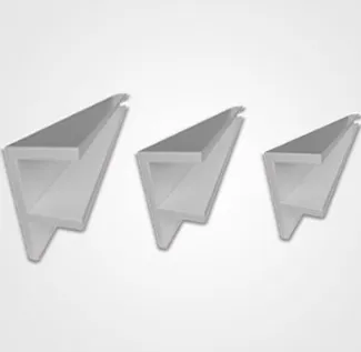 Extruded Aluminum F Channel
